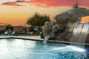 View of outdoor pool