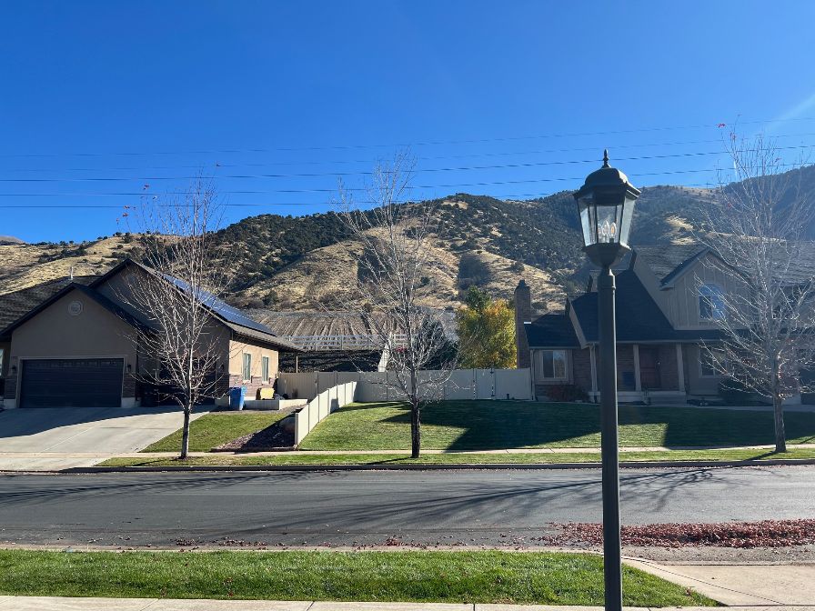 Mountain view when you open your front door.