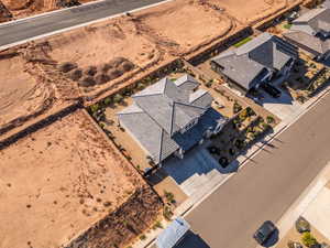 Aerial view of property and surrounding area