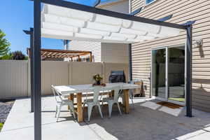 Shaded Summertime Dining