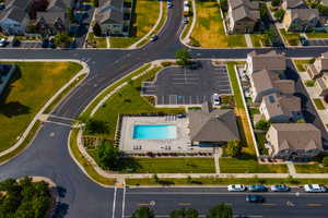 The smaller of the two pools is a short walk 5 min walk from home.