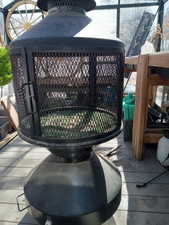 Exterior view of a central AC unit