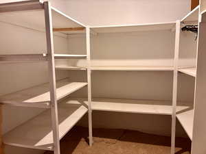 View of storage area