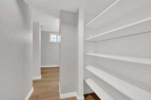 View of storage area