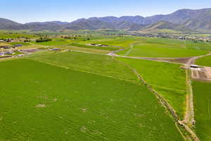 View of rural area with mountains