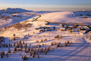 View of mountain backdrop