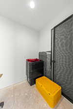 Bedroom featuring baseboards