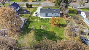 Aerial view of property and surrounding area