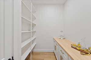 View of storage area