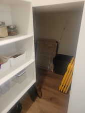 Detailed view of wood finished floors