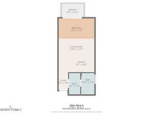 View of floor plan / room layout