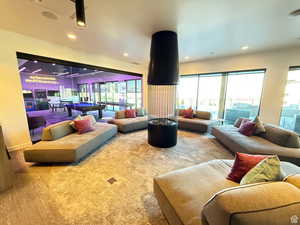 Lobby featuring recessed lighting