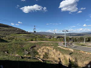 View of mountain backdrop