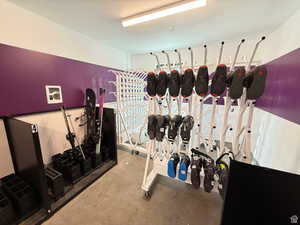 View of exercise room