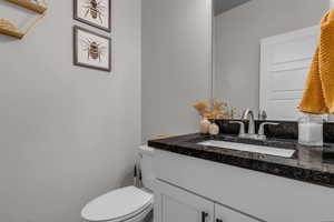 1/2 bath on the main