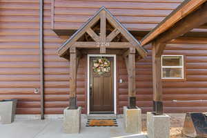 Entrance to property