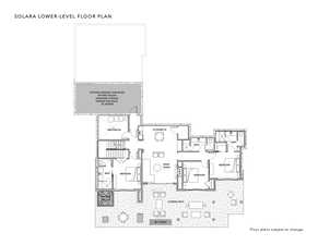 Lower Level floor plan