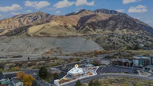 View of mountain background