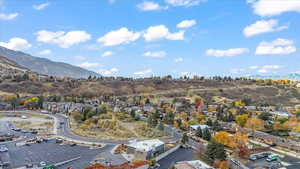 Aerial view of mountains