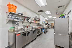 Misc room featuring a paneled ceiling