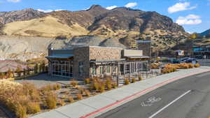 View of mountain backdrop