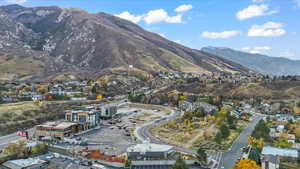 View of mountain background