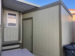 Entrance to property