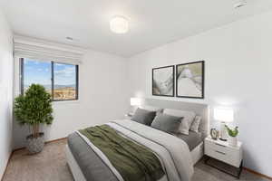 Bedroom 2 - virtual staging