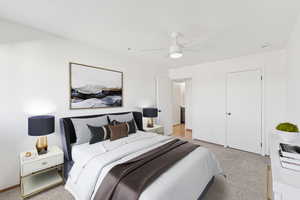 bedroom 1 - virtual staging