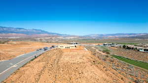View of mountain background