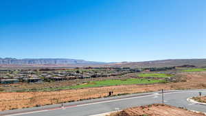 View of mountain background