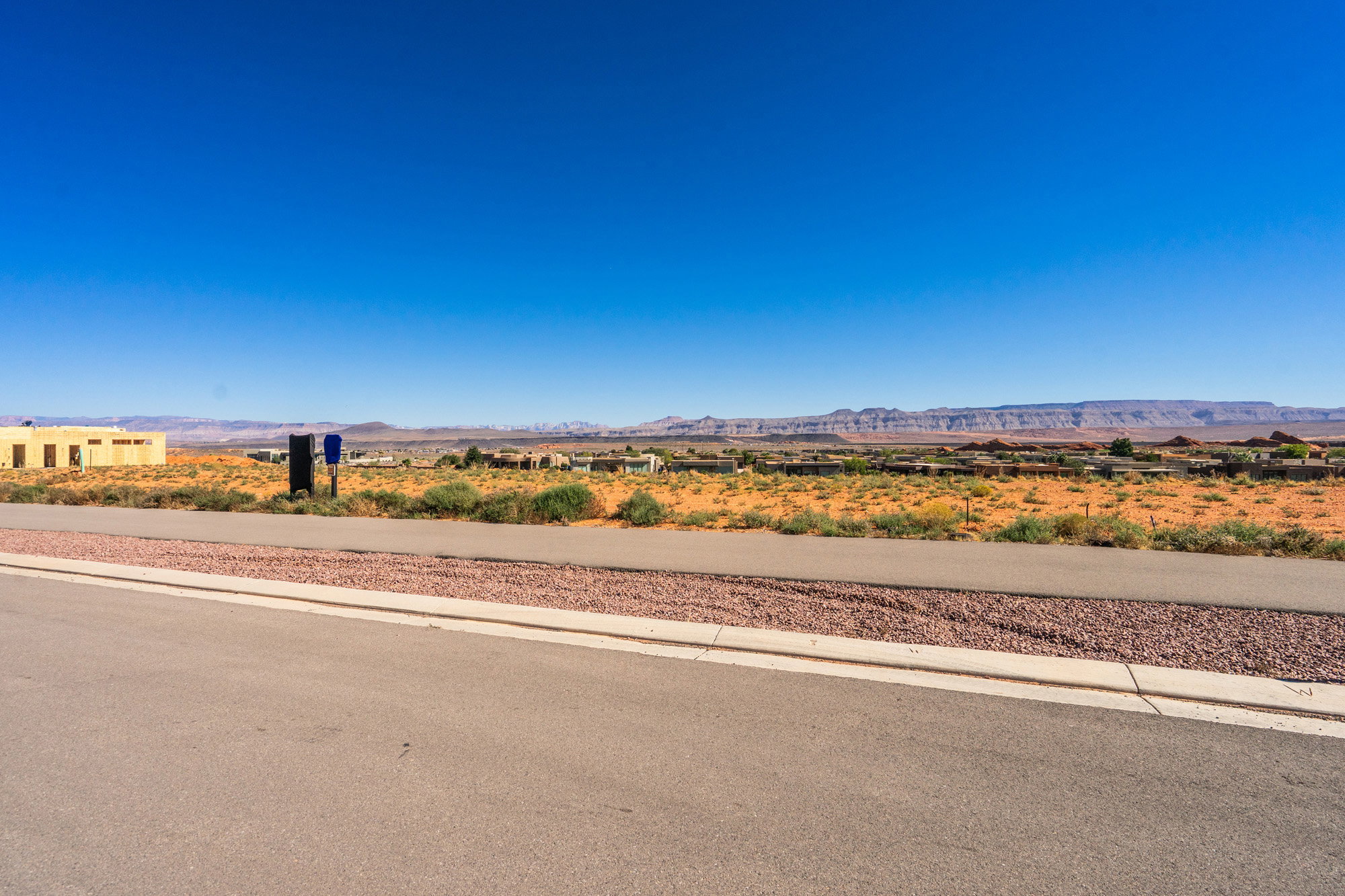 View of mountain backdrop