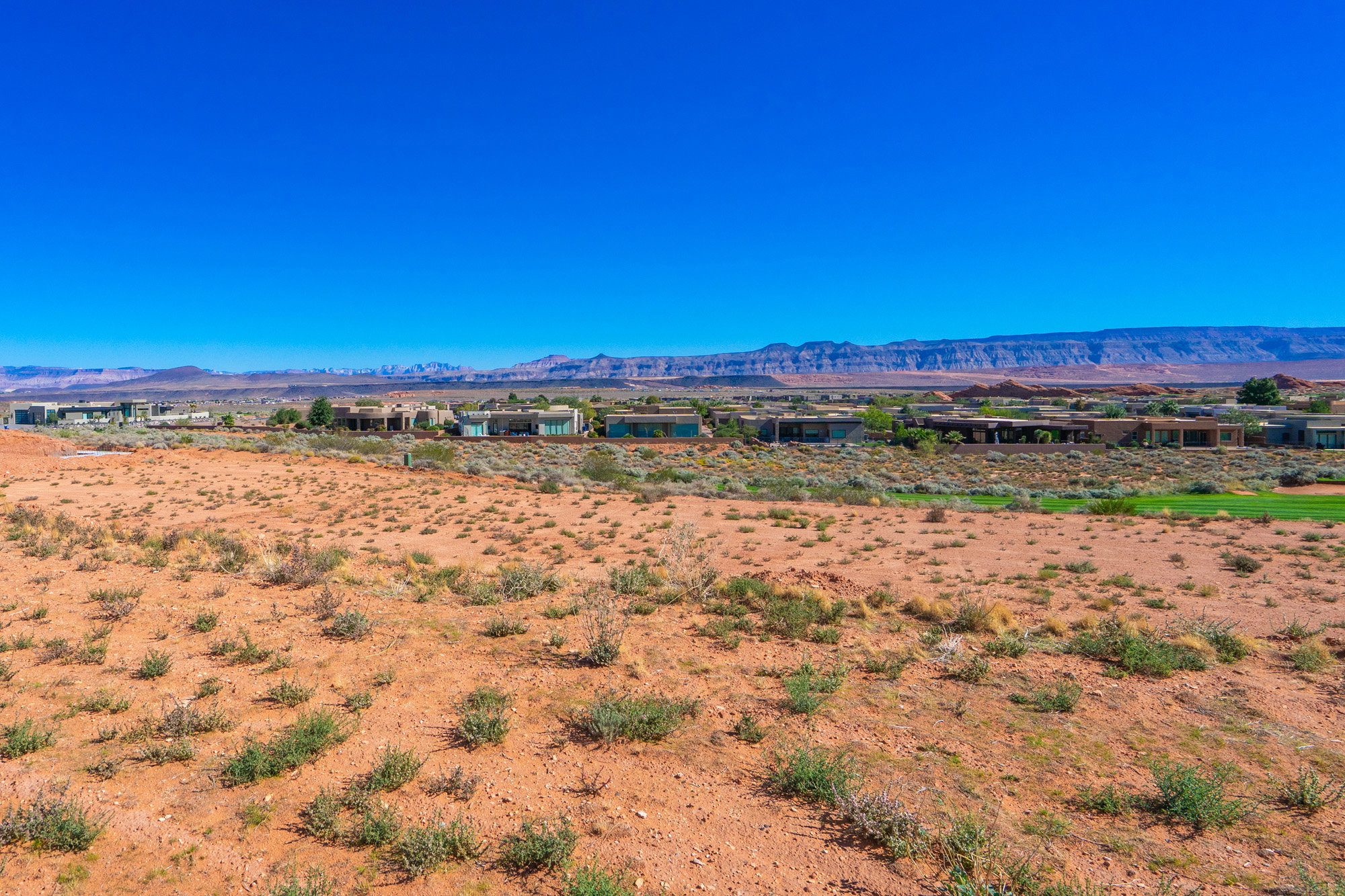 View of mountain background