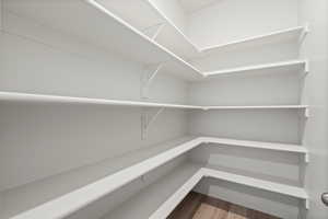 View of storage area