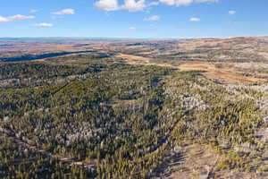Aerial overview of property's location