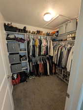 Large walk in closet