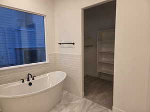 Closet A in Main Bathroom