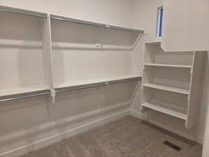 Closet B in Main Bathroom