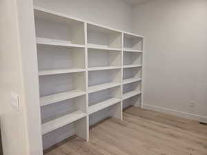 View of storage area