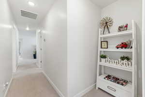 upstairs hallway and nook