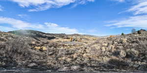 View of mountain backdrop
