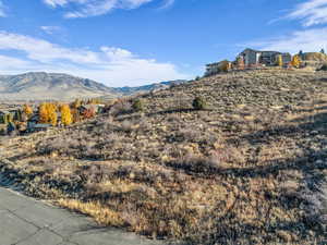 View of mountain backdrop