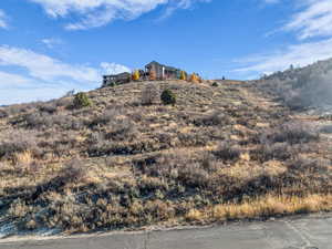 View of mountain background