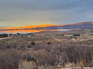 View of mountain background