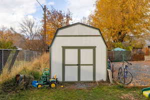 View of shed