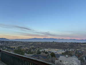 View of mountain background