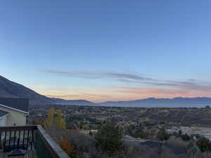 View of mountain backdrop