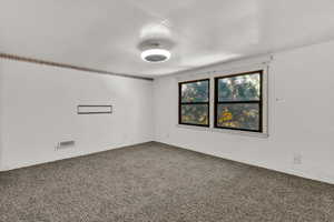 Spare room with baseboards