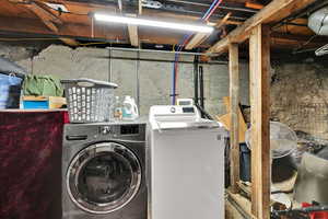 Shared laundry & storage