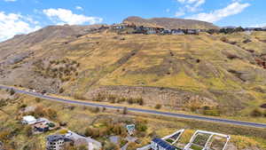 View of mountain background